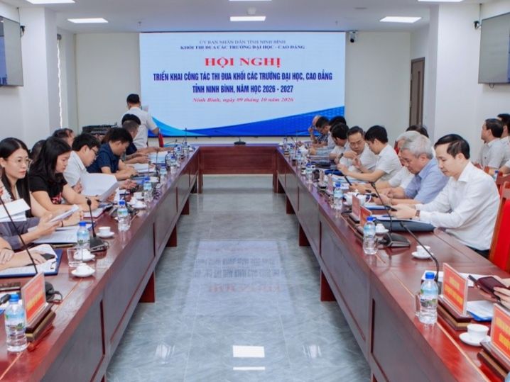 Trường Đại học Hoa Lư triển khai công tác thi đua khối các trường Đại học, Cao đẳng tỉnh Ninh Bình năm học 2026-2027