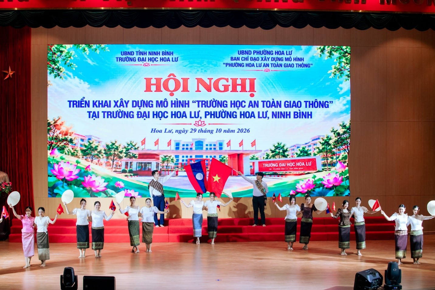 Hội nghị triển khai xây dựng mô hình “Trường học an toàn giao thông” tại Trường Đại học Hoa Lư